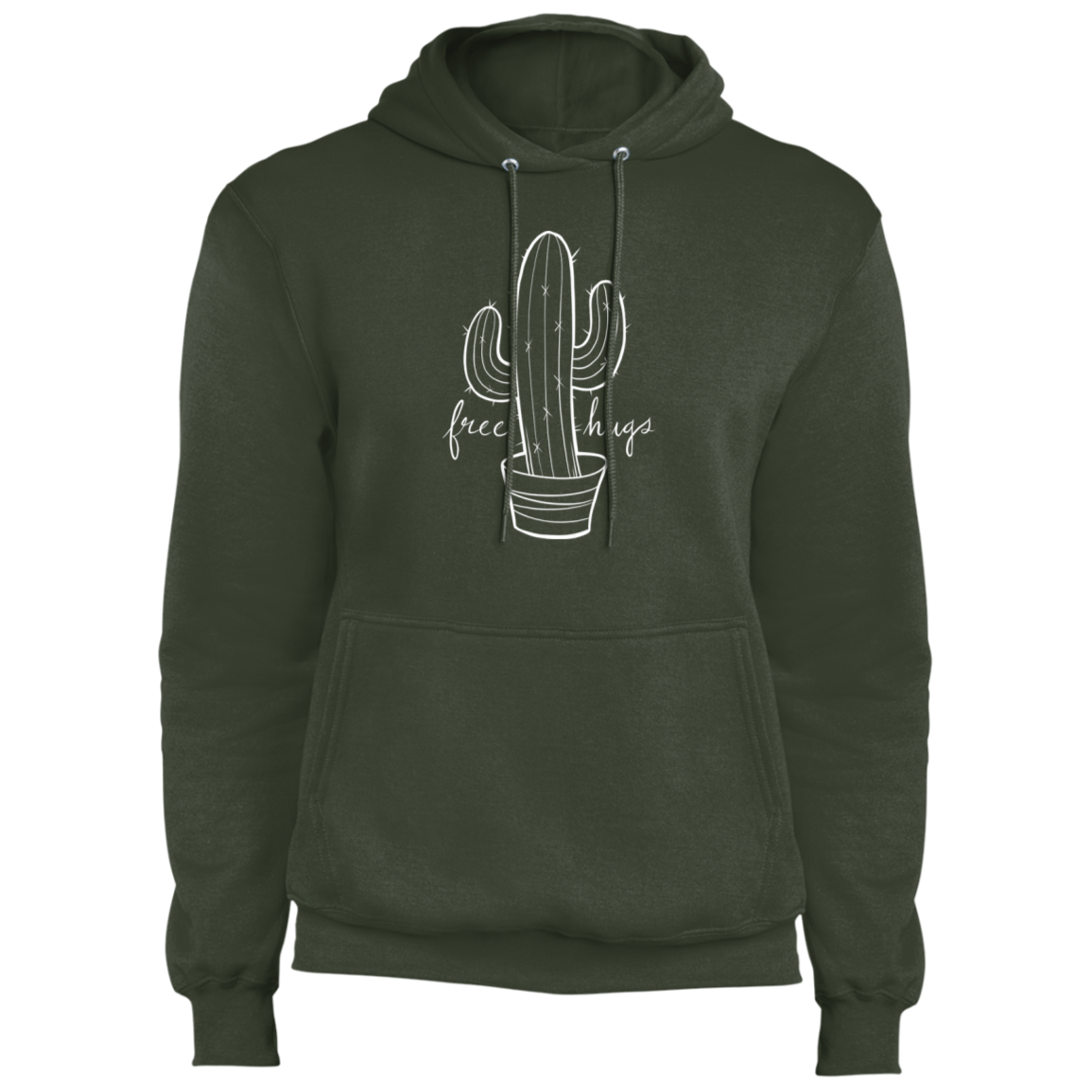 Free Hugs Cactus Funny Pullover Hoodie