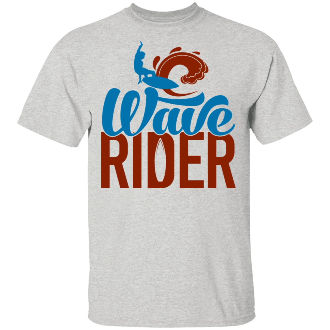 Wave Rider Surfer Surfing Beach T-Shirt